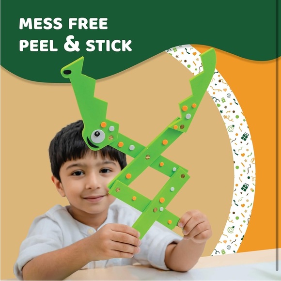 jackinthebox Dinosaur Themed Craft Kit and Educational..6 in 1..(NWT) - Picture 4 of 8